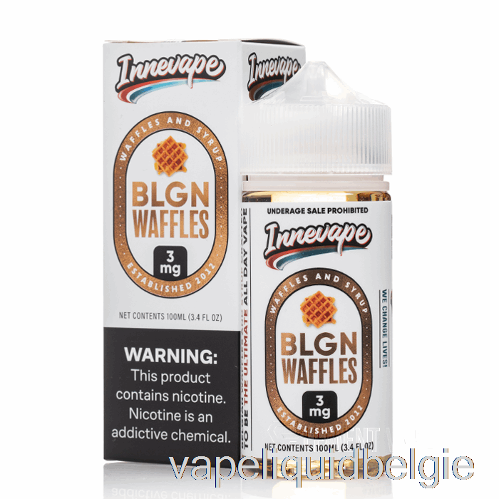 Vape Smaken Blgn Wafels - Innevape E-liquids - 100ml 0mg